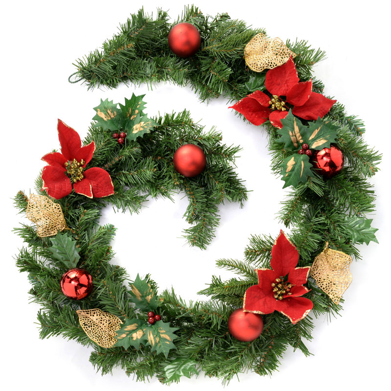 Die Saisontruhe Girlande Christmas | Wayfair.de